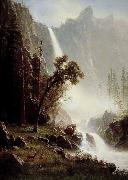 Albert Bierstadt Bridal Veil Falls, Yosemite oil painting